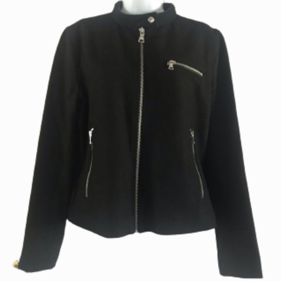 GAP Jackets & Blazers - GAP Moto Style Wool blend Jacket